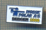 Y 1496 INSIGNA- NORSK POLAR A-S BERGEN 2000 -PENTRU COLECTIONARI