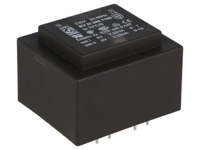 Transformator PCB &amp;icirc;ncapsulat 4,5VA 230V foto