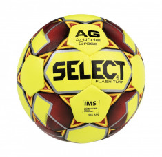 FB Flash Turf soccer ball galben-rosu n. 5 foto