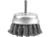 Perie Cupa Cu Ax 75Mm, Cu Toroane Din Sarma
