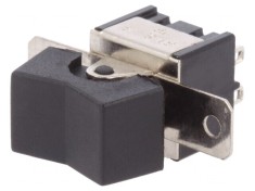 Comutator Basculant Negru 3 Pozitii (ON)-OFF-(ON) 3A/250V