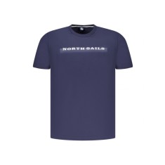 Tricou barbati, cu imprimeu cu text, Regular fit, Bleumarin, S