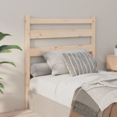 vidaXL Tăblie de pat, 96x4x100 cm, lemn masiv de pin