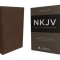 Nkjv, Single-Column Reference Bible, Premium Goatskin Leather, Brown, Premier Collection, Comfort Print