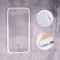 Husa Silicon Matt Frame Apple iPhone 6/6S Plus Transparent