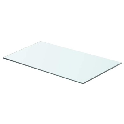 vidaXL Raft din sticlă transparentă, 60 x 30 cm 243826 foto