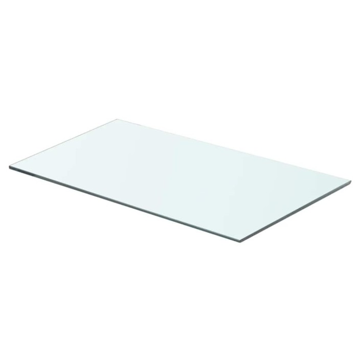 vidaXL Raft din sticlă transparentă, 60 x 30 cm 243826