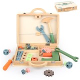 Jucarie educativa montessori tip Trusa Scule din Lemn - LL-85