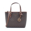 Geantă Damă Michael Kors Maro 35T9GTVT0B-BROWN, 22x18x10 cm, Panza, Fermoar