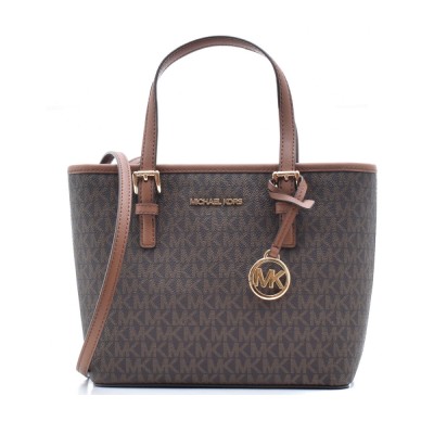 Geantă Damă Michael Kors 35T9GTVT0B-BROWN Maro 22 x 18 x 10 cm foto