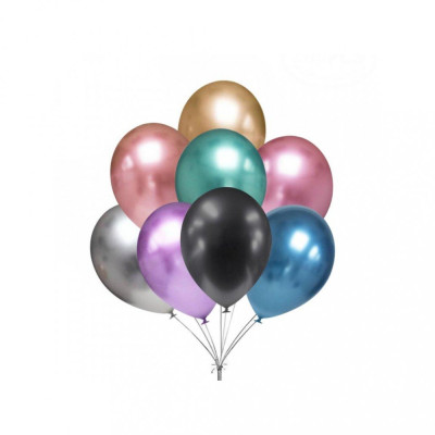 Set 5 buc. baloane pentru petrecere Multicolore foto