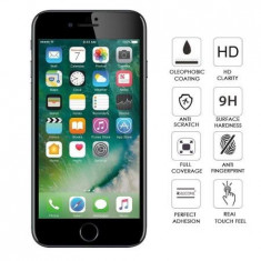 Folie protectie din sticla pentru Iphone 6 Plus, full cover, negru foto