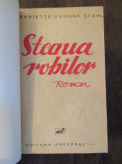 STEAUA ROBILOR - HENRIETTE YVONNE STAHL , 1933 foto