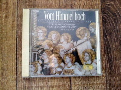 * CD muzica de Craciun: Vom Himmel hoch, Musica Sacra Webminster Abbey Choir foto