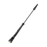 Tija antena auto Carpoint universala neagra 20,50 - 24,50 cm cu filet de 4, 5 si 6 mm Kft Auto