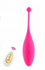 Ou Vibrator Oaklyn Remote Control 10 Moduri Vibratii 6 Intensitati Silicon USB Ciclam Guilty Toys foto