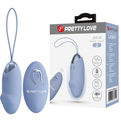 Ou Vibrator Cu Telecomanda Julia, Bleu foto