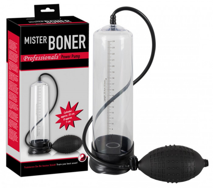 Pompa Marire Penis Mister Boner