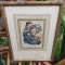 Litografie veche după Louis Boilly, Les Grimaces