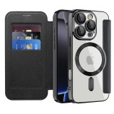 Husa iPhone 16 Pro Max Asteroid GSM SmartMag Book Case, negru