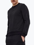 Cumpara ieftin Bluza barbati cu croiala Regular fit si imprimeu cu logo negru, XL