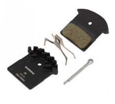 Placute De Frana Shimano J02A Resin &amp; Arc/Aripioare De Racire, 1 pereche Cod:Y8LW98040