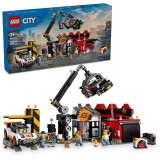 LEGO&reg; City - Cimitir de masini vechi 60472, 871 piese