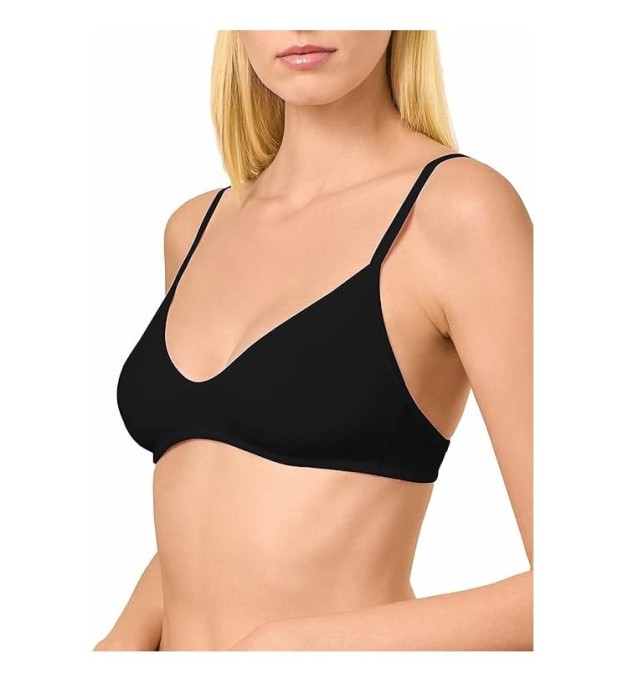 Sutien fara armatura Golden Lady Reggiseno A Triangolo, negru, 75B - OUTLET