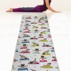 Saltea fitness/yoga/pilates Akarna Djt, Chilai, 60x200 cm, poliester, multicolor