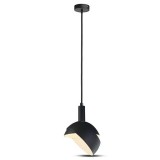 Pendul tavan soclu e14 - negru, Oem