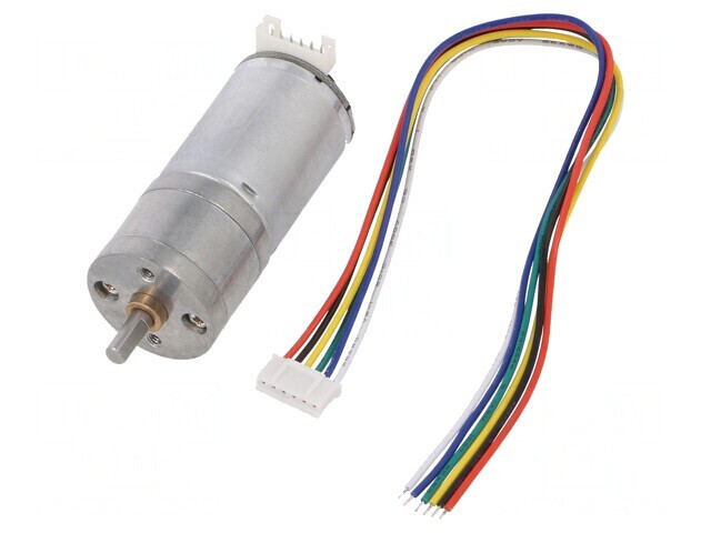 Motor DC cu codificator 6V 210 RPM FIT0521
