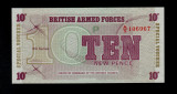 MAREA BRITANIE █ bancnota █ 10 New Pence █ 1972 █ P-M48 █ UNC █ necirculata