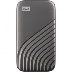 SSD Extern WD My Passport™ 2TB, USB 3.2 Gen2 Type-C/A, NVMe, Space Gray