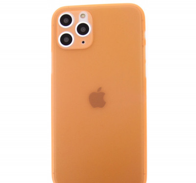 Husa Telefon PC Case, iPhone 11 Pro, Orange foto