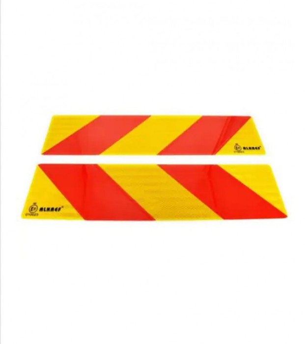 Placi reflectorizante din metal pentru camion/remorca