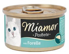 Miamor Pastete pateu cu pastrav 85 g foto