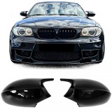 Capace oglinzi de schimb negru lucios, potrivite pentru BMW E81 E82 E87 E88 pre-facelift Performance AutoTuning