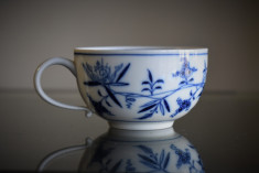 Ceasca ceai / cafea din portelan translucid Meissen Blue Onion foto