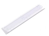 Profil aluminiu LED CORNER14 alb lăptos 1m
