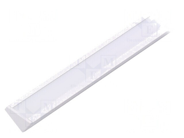 Profil aluminiu LED CORNER14 alb lăptos 1m