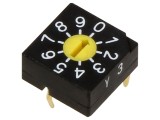 &Icirc;ntrerupător codificare KNITTER-SWITCH DRS 3010 PCB THT 100m&Omega; Raster 2,54mm