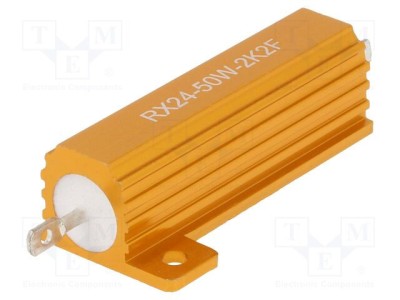 Rezistor bobinat 2,2k&amp;Omega; 50W &amp;plusmn;1% 30ppm/&amp;deg;C SR PASSIVES foto