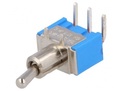 Comutator Basculant SPDT ON-ON 3A 250VAC foto