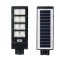 Lampa solara stradala eMazing, cu telecomanda, senzor de miscare si lumina, suport prindere, 180 LED-uri, IP65, ABS, 10AH, 200W, temperatura culoare 6