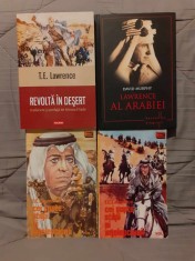 CEI SAPTE STALPI AI INTELEPCIUNII/REVOLTA IN DESERT/LAWRENCE AL ARABIEI-T.E LAWRENCE/DAVID MURPHY (4 VOL)