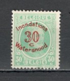 Belgia.1926 Ajutor ptr. inundatie-supr. MB.4