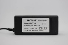 Alimentator SMPS in comutatie AC/DC 24V 2.5A 2500mA mufa 5.5x2.5mm cablu 150cm /fara cablu alimentare