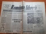 Ziarul romania libera 30 septembrie -1 octombrie 1990