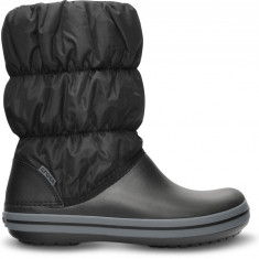 Cizme Crocs Winter Puff Boot Negru - Black/Charcoal