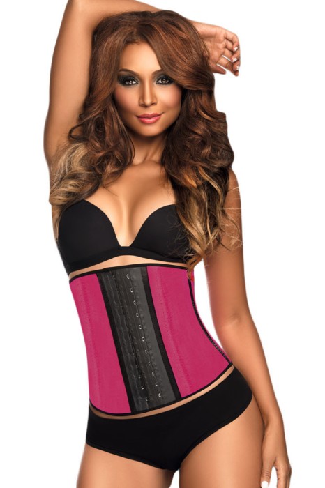 C444-55 Corset brau modelator, din latex